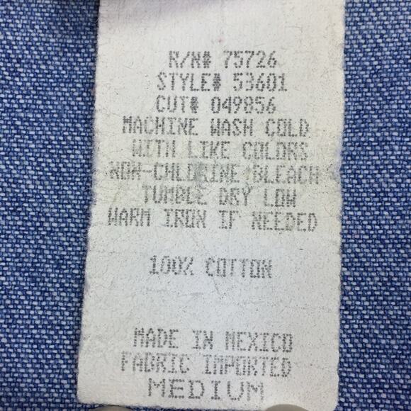 90s Vintage Embroidered Jean Jacket Floral Denim Bomber Full Zip Women's Medium - Picture 6 of 12